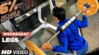 Wednesday - Legs | 6% Fat Loss Program by Guru Mann