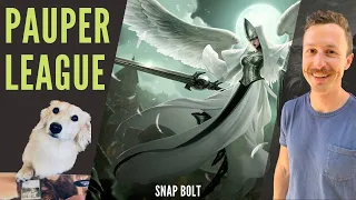 Pauper League - Mono White Soul Sisters | IS ANGELIC OVERSEER THE BEST CARD FROM NEW CAPENNA?!?