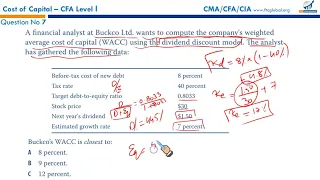 R33 - Cost of Capital (Curriculum EOC Questions)