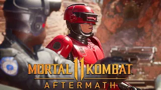 Mortal Kombat Aftermath  - All RoboCop Intros/Victory Poses