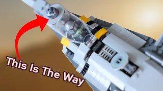 UPGRADE The Mandalorian N1 StarFighter To Fit A FULL Droid Port | LEGO Star Wars