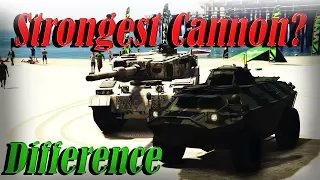 Gta 5 Online | Apc Vs Rhino Tank - Which Cannon Is The Strongest???