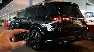 2020 Mercedes GLS 400d (331hp) - Sound & Visual Review!