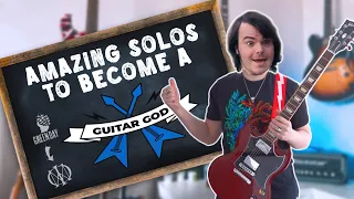 5 AMAZING Guitar Solos You Should LEARN (Beginner To Guitar God)