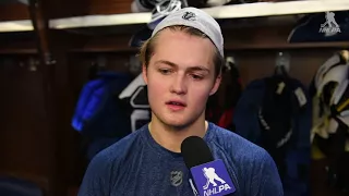 In The Locker Room - William Nylander