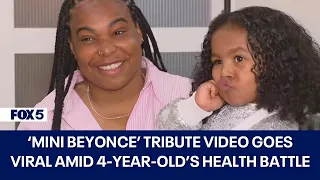 'Mini Beyoncé' tribute video goes viral amid 4-year-old's health battle