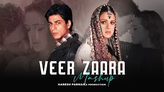 Veer Zaara Mashup   SRK, Preity   Lata Mangeshkar, Sonu Nigam   Old Songs 90s Mashup