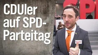 Unser CDU-Mann beim SPD-Sonderparteitag | extra 3 | NDR