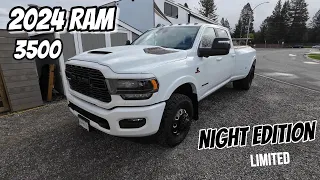 2024 RAM 3500 LIMITED NIGHT EDITION DUALLY