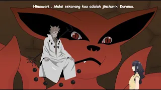 Hagoromo Membangkitkan Kurama di tubuh Himawari, Terungkap begini cara kurama bisa ada pada Himawari