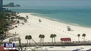 Clearwater Beach closed to stop spread of COVID-19