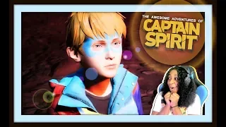 THIS IS KINDA SAD!! | THE AWESOME ADVENTURES OF CAPTAIN SPIRIT GAMEPLAY!!!