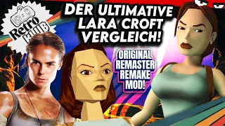 Welche LARA ist die Beste? TOMB RAIDER 1-3 REMASTERED vs. PSOne vs. Remake vs. Fan-Mod | Retro Klub