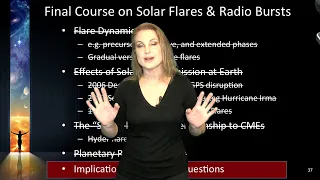 Q&A Live Mini Course (F4): Solar Screams at Earth & Beyond— Part IV of Solar Flares & Radio Bursts