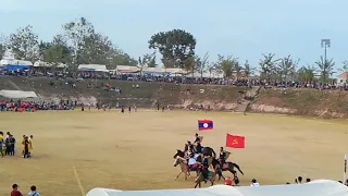 hmoob caij nees dhia/ Hmong new year 2019 in Vientiane