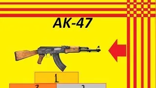 World guinness record of weapon Ak-47 (20 seconds)