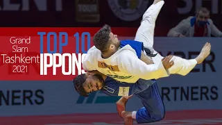 TOP 10 IPPONS | Grand Slam Tashkent 2021 柔道