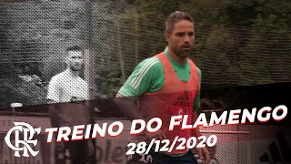 TREINO FLAMENGO – Elenco se reapresenta no Ninho do Urubu