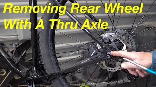 How To: Remove Your Rear Wheel With A Thru Axle For Beginner Cyclists in 2022 (Step by Step)