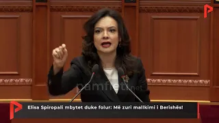 Elisa Spiropali mbytet duke folur: Më zuri mallkimi i Berishës!