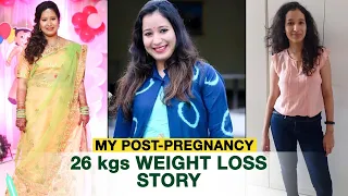 How I Lost 26 Kgs in 4 Months Post C-Section Delivery | Fat to Fit | Fit Tak