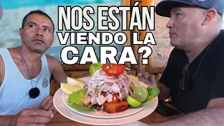 Nos  estafan con el ceviche?