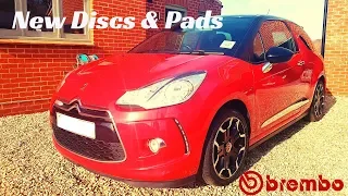 Citroen DS3 Front Pads & Discs Replacement