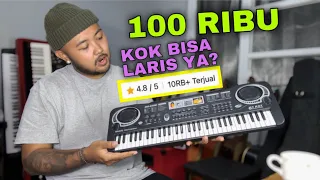 Nyoba Beli Piano Digital Murah Cuma 100 Ribu! Ini Mah Mainan Anak - Anak Ya?