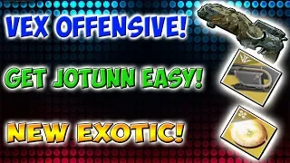 Destiny 2 Shadowkeep: Vex Offensive, New Exotic Quest, Get Jotunn Easy!
