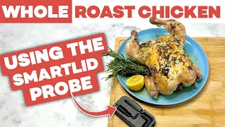 Ninja Foodi Max SmartLid Whole Lemon Rosemary Roast Chicken using the Probe