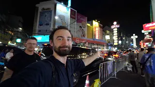 Чайна Таун в Бангкоке/China Town in Bangkok: Скрытый бар, аллея фонарей и уличное искусство