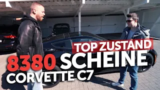 Corvette C7 in TOP Zustand mit 5€ Scheinen GEKAUFT!