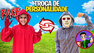 TROQUEI DE PERSONALIDADE COM O FACE NA CASA DA FAMÍLIA ROCHA *deu ruim