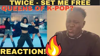 I THINK I'M IN LOVE! TWICE "SET ME FREE" M/V REACTION