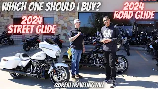 Should I buy a New 2024 Harley-Davidson Road Glide or Street Glide!