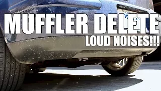 How to do a Muffler Delete