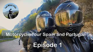 Motorcycle tour of Spain and Portugal Part 1
