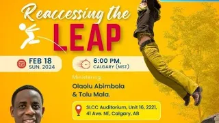 Reassessing the leap. Tolu Mala and Olaolu Abimbola. Part 2.