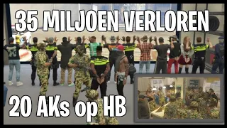 35MILJOEN VERLOREN 💰20AKS OP HB 🔫HB POLITIE OVERGENOMEN IN TEDEAPOLIS