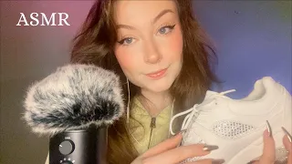 ASMR Gentle Tapping & Scratching on Purses + Shoes