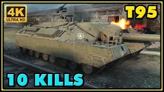 World of Tanks | T95 - 10 Kills - 9,6K Damage Gameplay