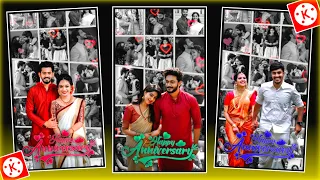 Wedding Anniversary Status Video Editing KineMaster Tamil Wedding Anniversary Wishes @Tamilapp