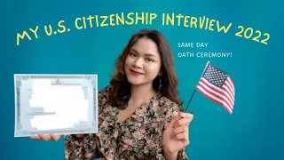I’m officially an American | My U.S. Naturalization Interview Experience 🇺🇸