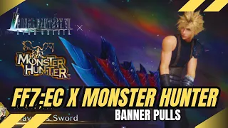 [FF7 Ever Crisis] - Bye-bye Blue Crystals - Monster Hunter Banner Pulls