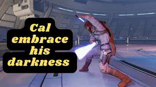 Star wars Jedi survivor Cal embrace his darkness