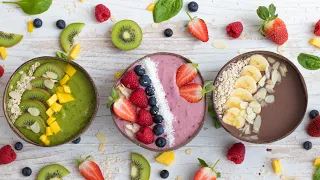 Neujahrsvorsätze? Mit diesen Rezepten wirst du garantiert abnehmen I Smoothie Bowl