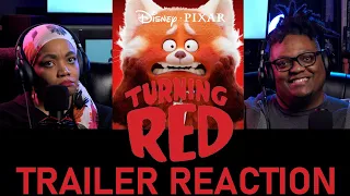 Turning Red Official TRAILER REACTION!! | Disney Pixar