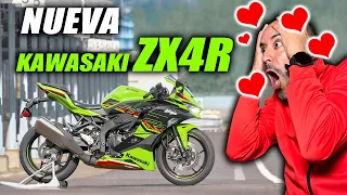 LA MEJOR 400CC NUEVA Kawasaki ZX4R😲Se va a Enamorar😍 Fullgass