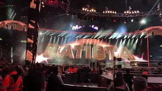 Batista Entrance WrestleMania 35