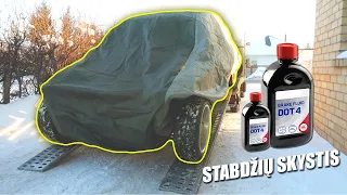 Pilu stabdžių skystį į V8 AMG variklį.  Pirmukas su PILNAIS LANKAIS!